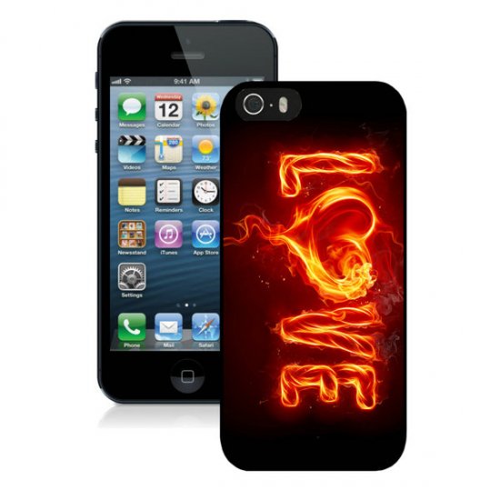 Valentine Fire Love iPhone 5 5S Cases CHN